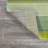 Aliyaah Gradient Ticking Striped Green/Blue Rug-1532893415