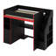 Lit mezzanine avec bureau et rangement Gaming
