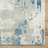 Abstract Machine Woven Area Rug in Blue/Gray-1441081958