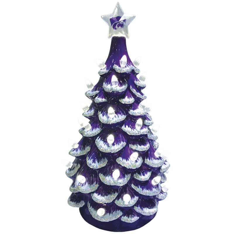 Arbre en céramique NCAA College Spirit, Wildcats de Kansas State