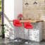 Swivel Upholstered Adjustable Height Counter Stool-61655926-134966912