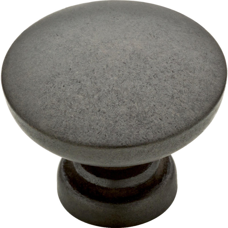 Fulton 19/16 in. Diameter Round Knob, Soft Iron