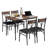 Leday 5 - Piece Family Dining Set
