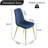 Dining Chairs Set Of 4, 17.72"Mid Century Modern Velvet Dining Room Chairs With Stainless Steel Legs,Elegant Kitchen Chairs-1907161151-1907161123