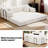 5-in-1 Convertible Sofa Bed - No Assembly Required, 78.7" Oversized Sleeper Sofa, FrameLess Boneless Couch & Removable Washable Corduroy Covers, Includes 2 Pillows, Beige-220835360