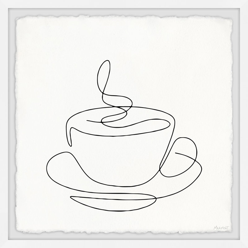 " It's Coffee Time " by Marmont Hill, 18" H x 18" W x 1.5" D