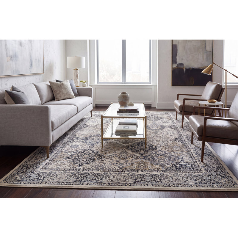 Attell Oriental Indoor Rug, Rectangle 6'7" x 9'6"