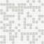 0.75" x 0.75" Glass Grid Mosaic Tile-64157683