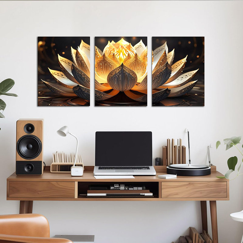 3 Piece Wrapped Canvas Print