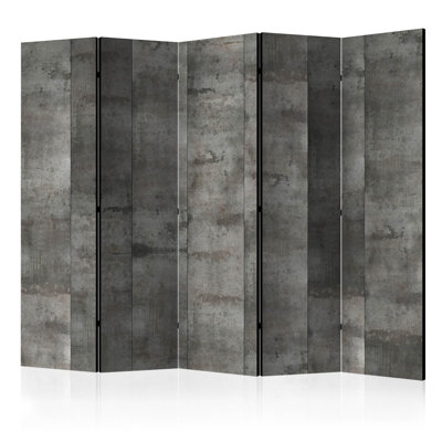 Goerge 225cm W x 172cm H 5 - Panel Solid Wood Folding Room Divider