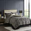 Couvre-lit noir avec coussins décoratifs pour coquille très grand classique-121162101-121162104