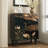 16 Pair Shoe Storage Cabinet