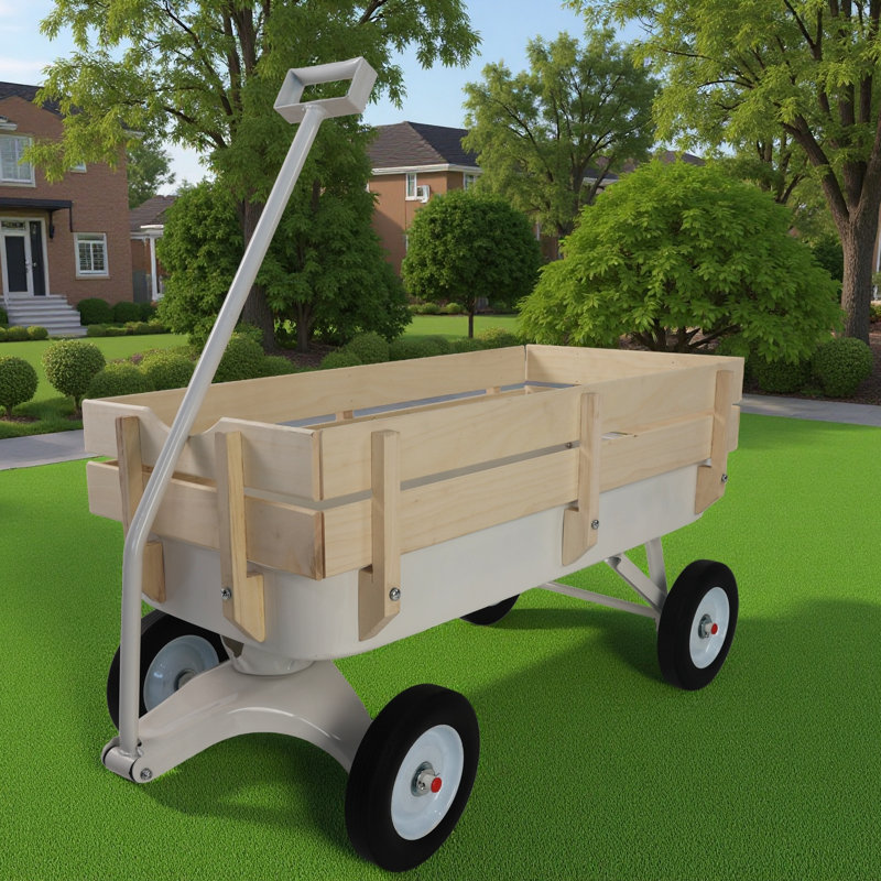Chariot de jardin, Blanc