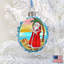 Keepsake 3'' Handmade Wood Photo Ornament