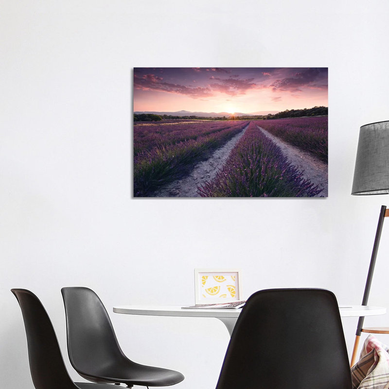 Lavender Dream by Stefan Hefele - No Frame Gallery-Wrapped Canvas Giclée on Canvas, 66.04cm H x 101.6cm W