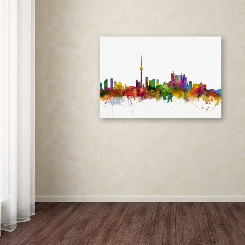 Modern & Contemporary, 12" H x 19" W x 2" D