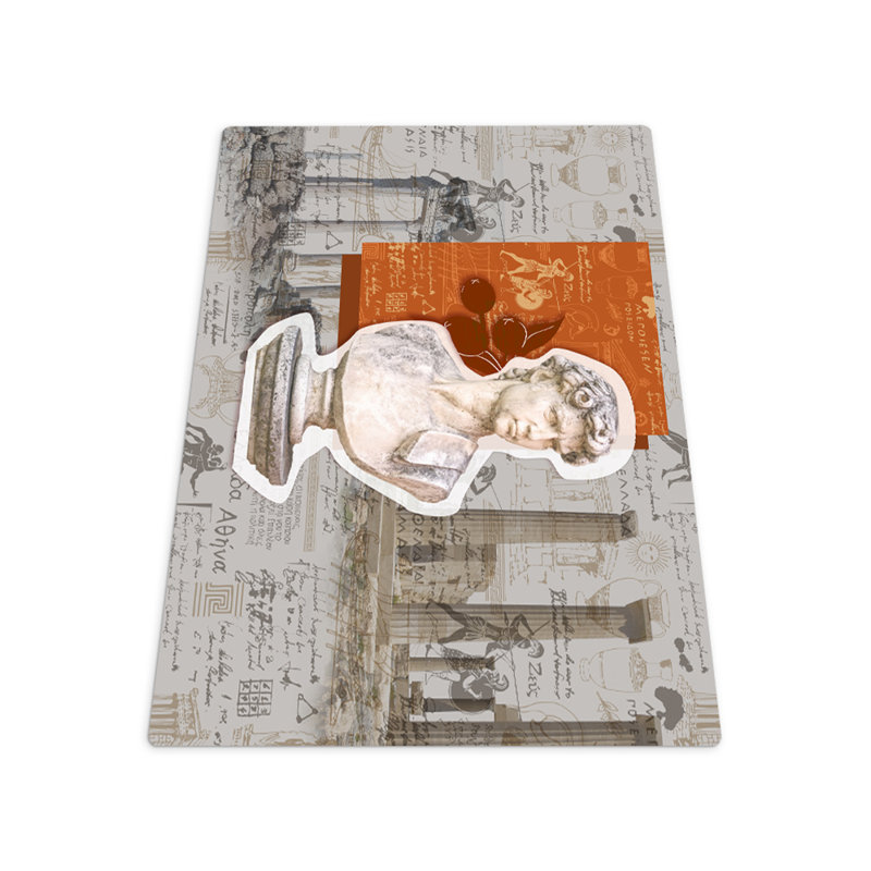 Myrtha Hard Floor Straight Rectangular Chair Mat, 140 x 100 cm
