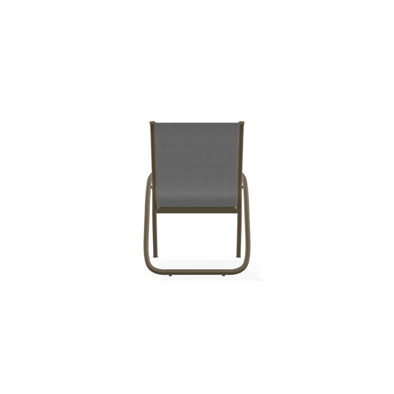 Fauteuil de patio Gardenella, Titane Sunbrella®, Bois de plage texturé
