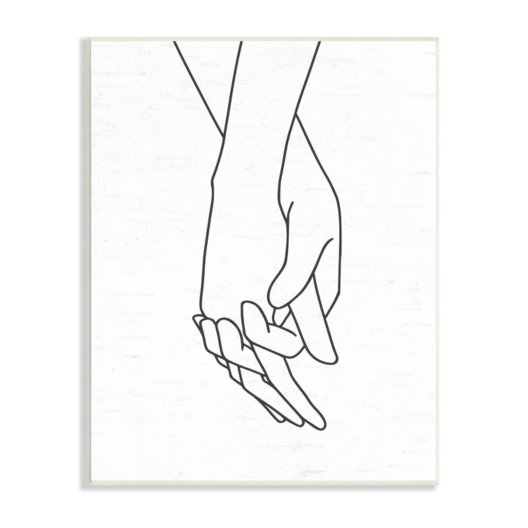 Two characters holding hands base sketch Stock Illustration | Adobe Stock