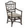 Chaise avec accoudoirs Chippendale