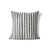 Ivoire / rayures gris anthracite