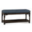 Summer Retreat Wicker Shelf Storage Bench-71425199-86505830