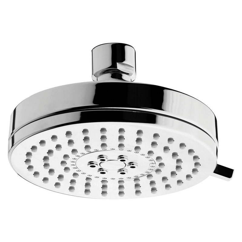 Pomme de douche fixe multifonction, Nickel brossé