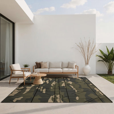 Tapis intérieur et extérieur Echo Layer