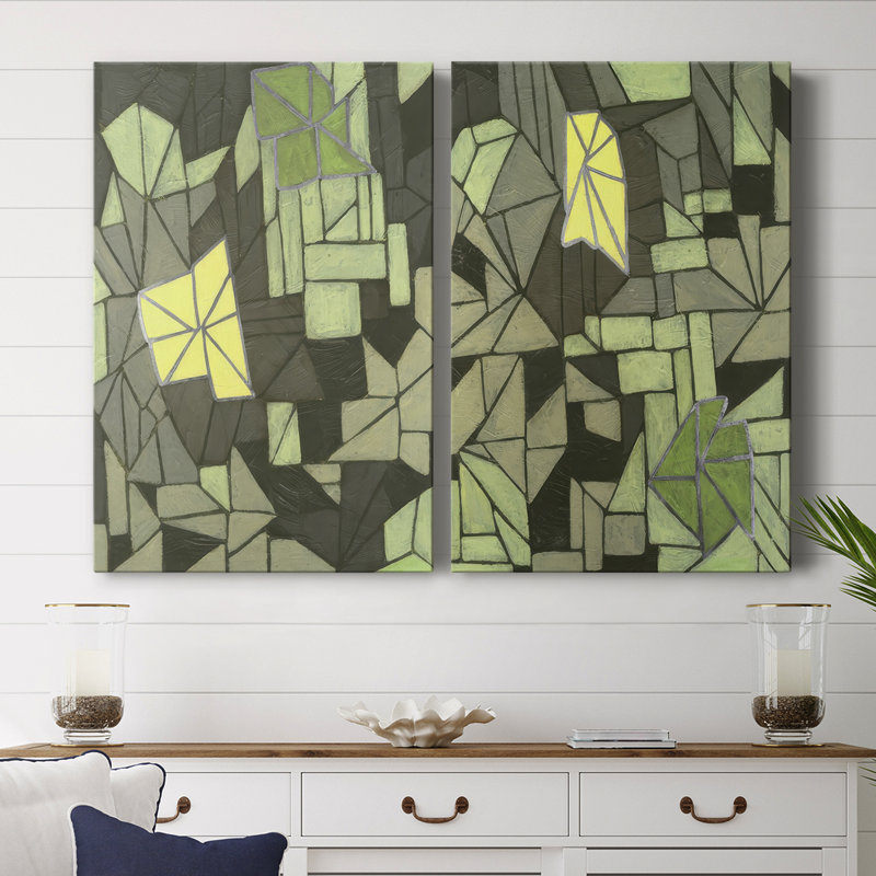 Toile tendue avec cubes I-Premium Gallery, H 36 po x l 48 po