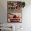 Elegant In Black - Ensemble de 2 peintures sur toile encadrées-1532616722-1532616733