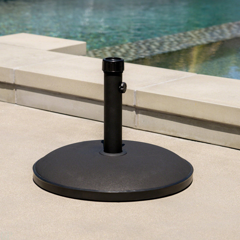 PORTE-UM ROND 55 LBS, Noir