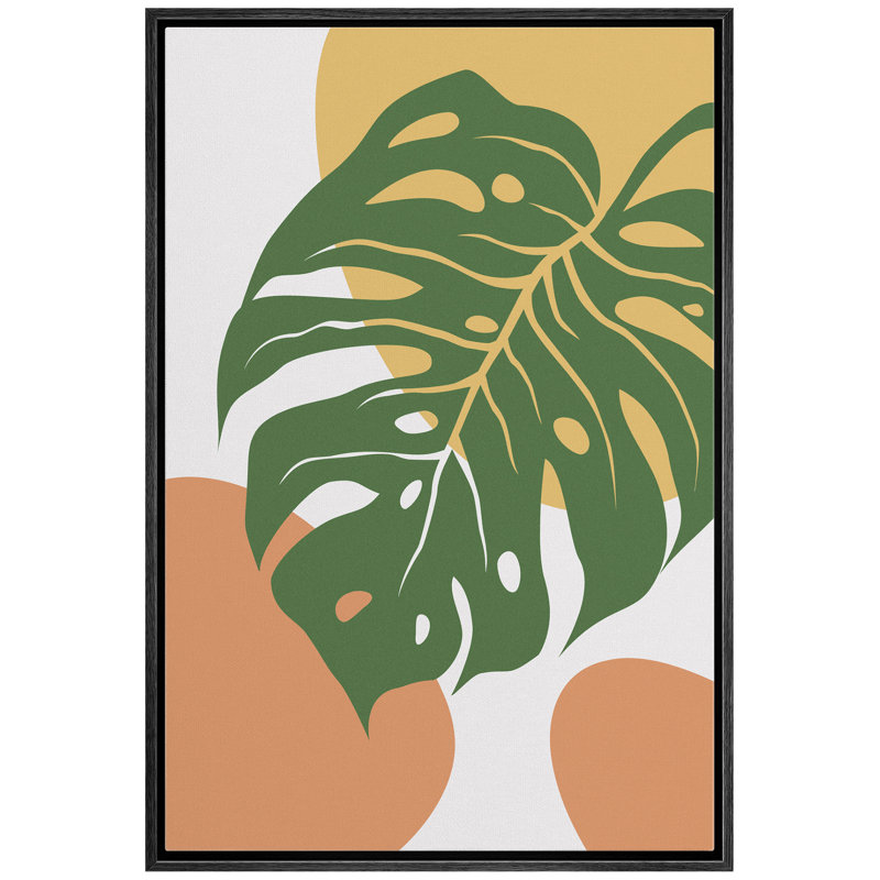 Cadre flottant, impression sur toile, Cadre noir, H 24 po x l 16 po x P 1,5 po
