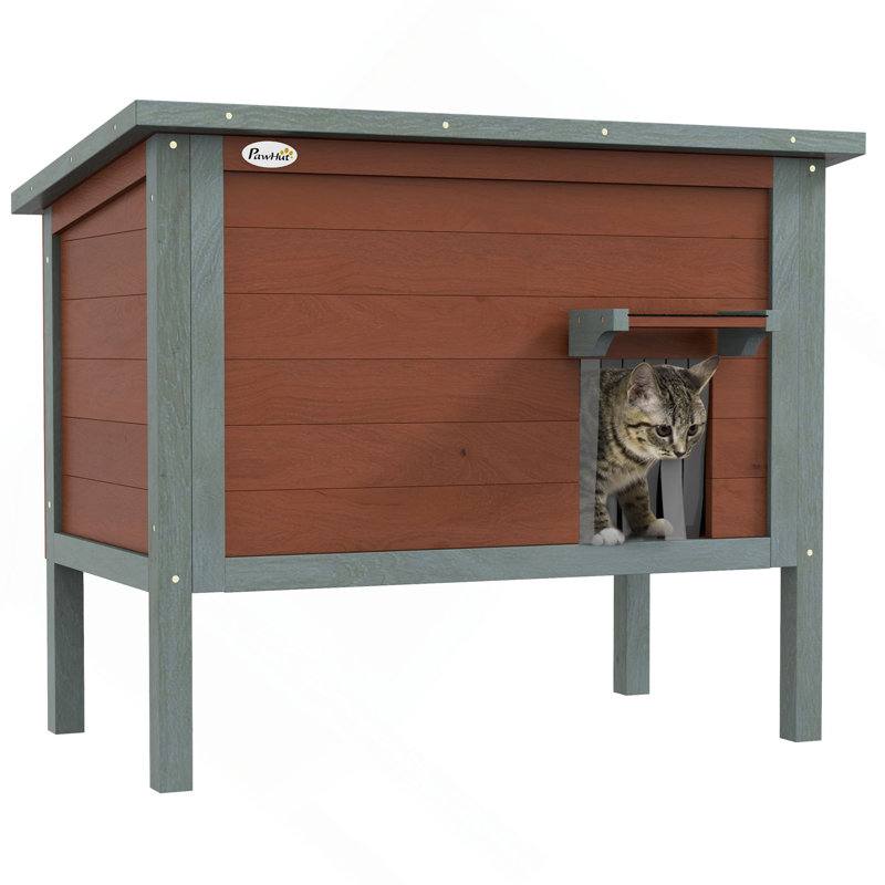 Maison pour chat Pawhut