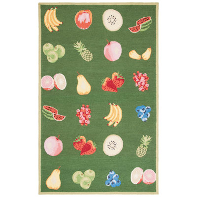 Demitro Hand Hooked Wool Rug