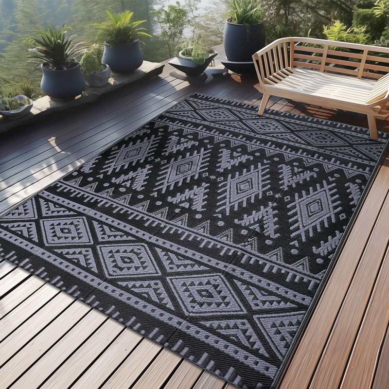 Geometric Shapes Area Rug, Rectangle 120 x 180 cm