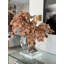 16" Glass Moon Vase With Light Brown Orchids And Driftwood-47831853