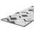 Decadence 12" x 40" Ceramic Patterned Tile