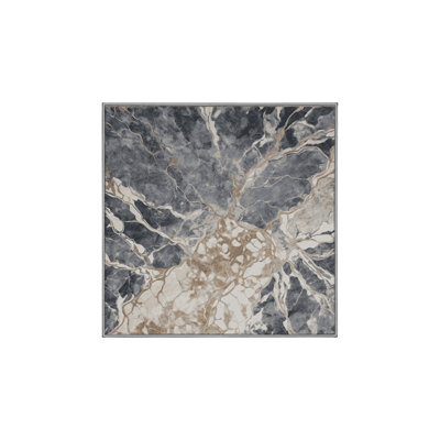 Tapis gris lavable à la machine