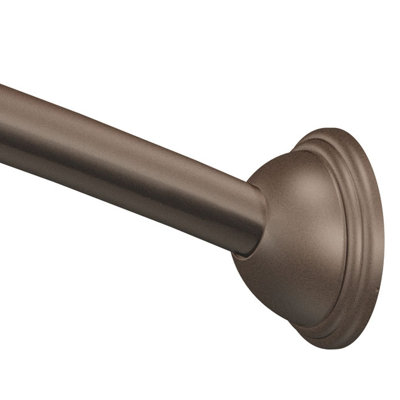 Tringle courbée 60 po pour rideau de douche