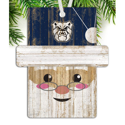 Texas 4.25 " Santa Claus Ornament