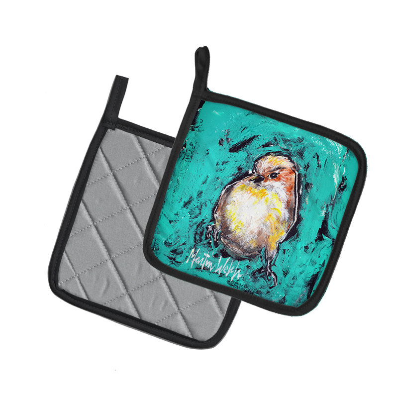 Caroline's Treasures Martin Welch New Artwork Polyester Potholder Set