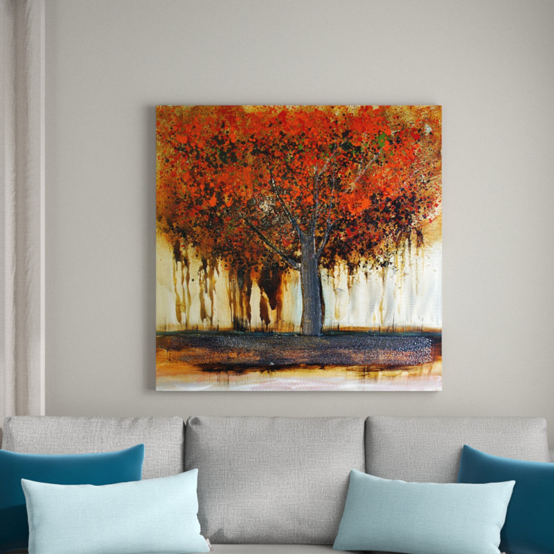 Wrapped Canvas Painting
