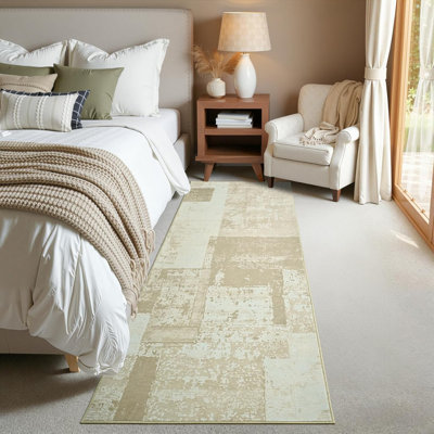 Abstract Geometric Retro Print Rug