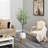 70'' Faux Eucalyptus Tree in Clay Planter