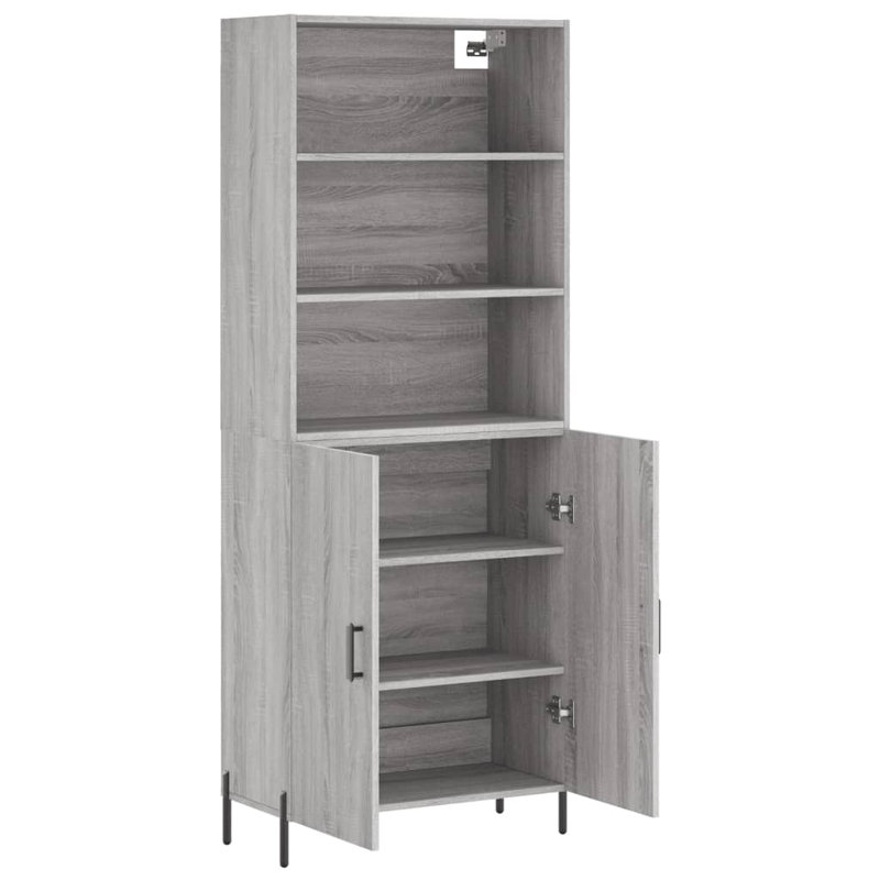 Auderghem 69.5cm Sideboard, Grey Sonoma