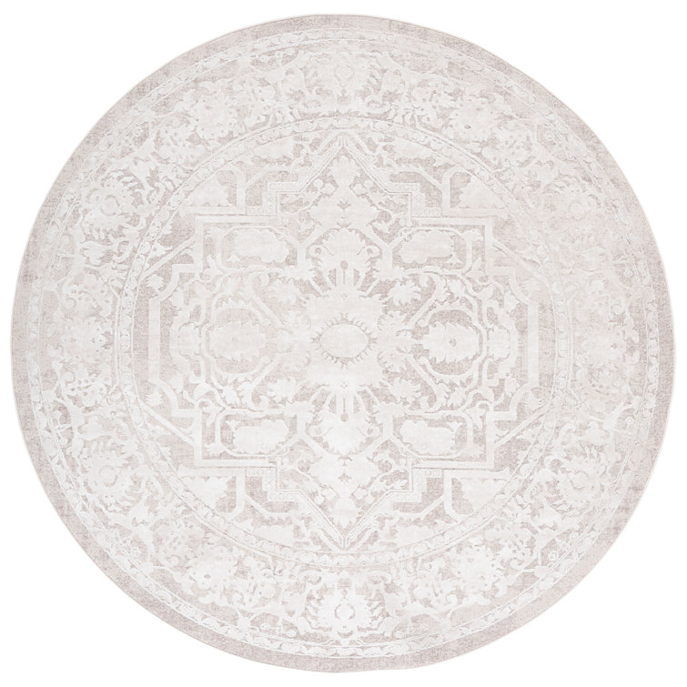 Calidia Oriental Beige/Cream Area Rug