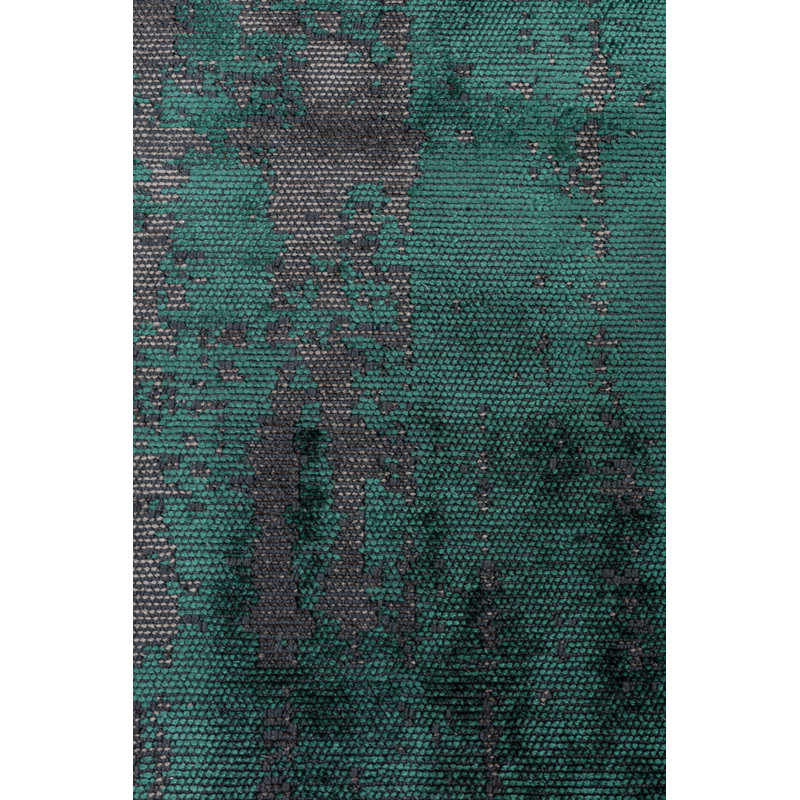 Rapture Teal/Gray Abstract Luxury Area Rug, Rectangle 7'10" x 11'2"