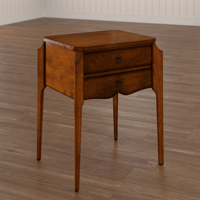 Orofino End Table with Storage, Olive Ash Burl