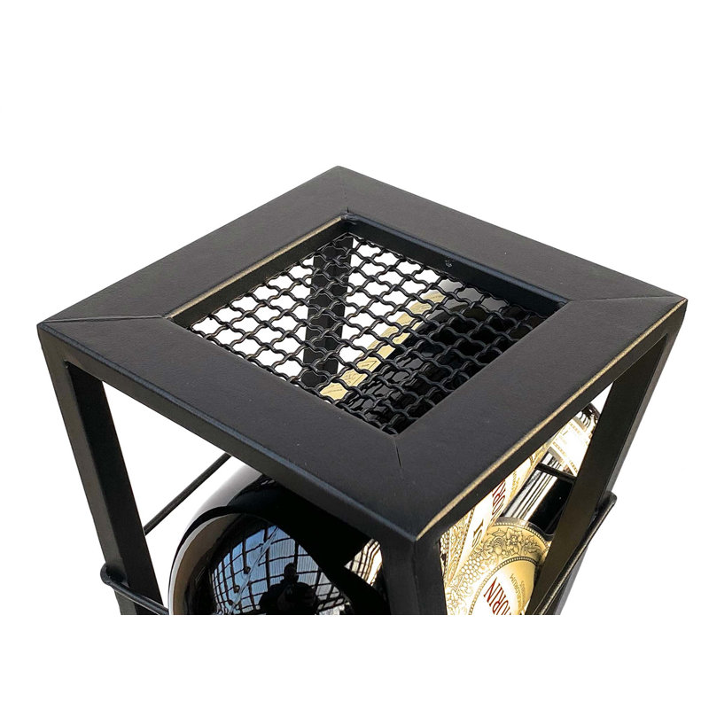 Chonie Wine Bottle Rack Black