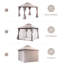 Yardgrace 10'X10' Soft-top Double-Roofed Steel Patio Gazebo-122447117